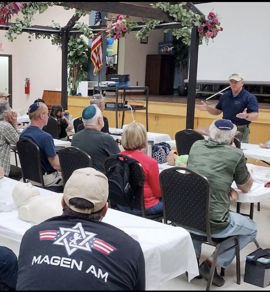 A meeting with Magen Am.